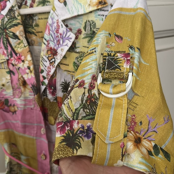 ZIMMERMANN Nina Safari Mini Dress Zimmermann Size 0 - Picture 11 of 16